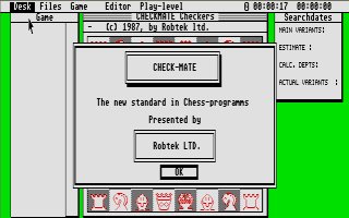 Pantallazo de Check-Mate para Atari ST