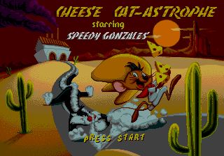 Pantallazo de Cheese Cat-astrophe Starring Speedy Gonzales para Sega Megadrive