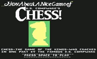 Pantallazo de Chess! para Commodore 64