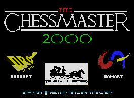 Pantallazo de Chess Master 2000, The para MSX