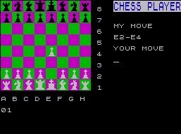 Pantallazo de Chess Player, The para Spectrum