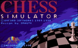 Pantallazo de Chess Simulator para Amiga