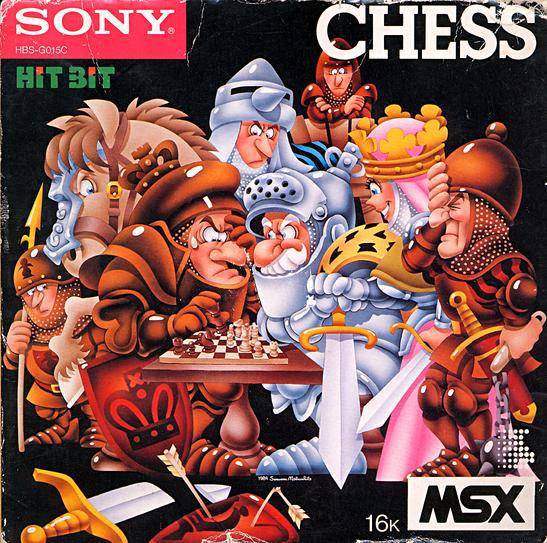 Caratula de Chess para MSX