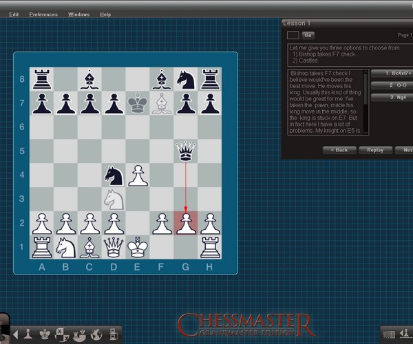 Pantallazo de Chessmaster: descubre el arte del ajedrez para PSP