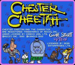 Pantallazo de Chester Cheetah: Too Cool to Fool para Sega Megadrive