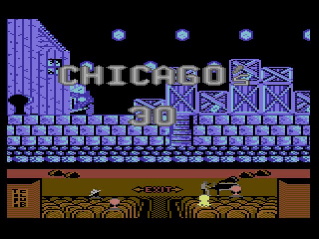 Pantallazo de Chicago 30's para Commodore 64
