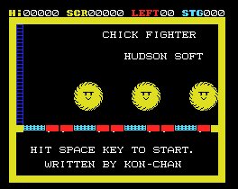 Pantallazo de Chick Fighter para MSX