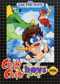 Caratula de Chiki Chiki Boys para Sega Megadrive