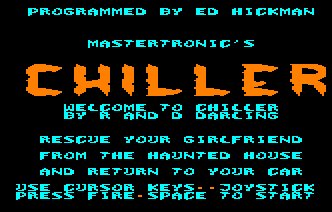 Pantallazo de Chiller para Amstrad CPC