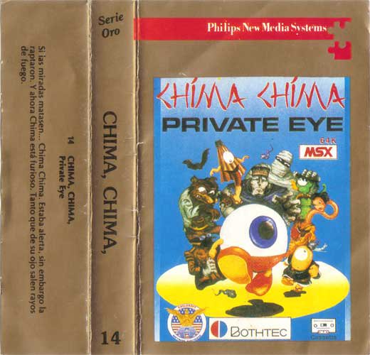 Caratula de Chima Chima: Private Eye para MSX