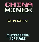 Pantallazo de China Miner para Commodore 64