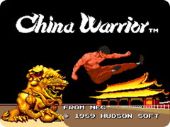 Caratula de China Warrior (Consola Virtual) para Wii