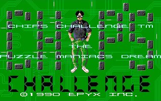 Pantallazo de Chip's Challenge para Amiga