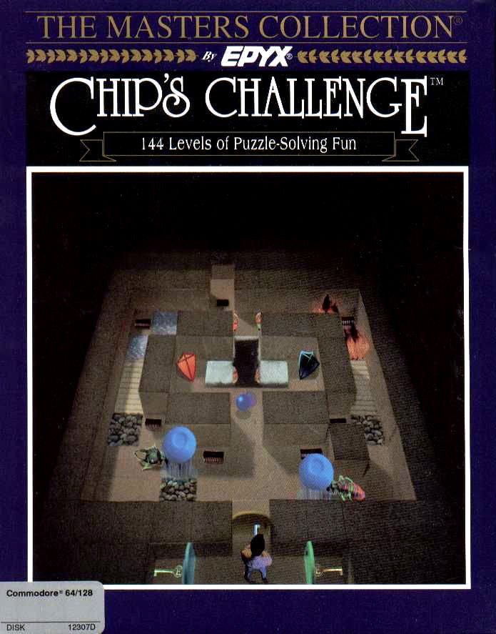 Caratula de Chip's Challenge para Commodore 64