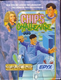 Caratula de Chip's Challenge para Amstrad CPC