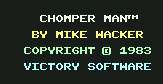 Pantallazo de Chomper Man para Commodore 64
