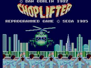 Pantallazo de Choplifter para Sega Master System
