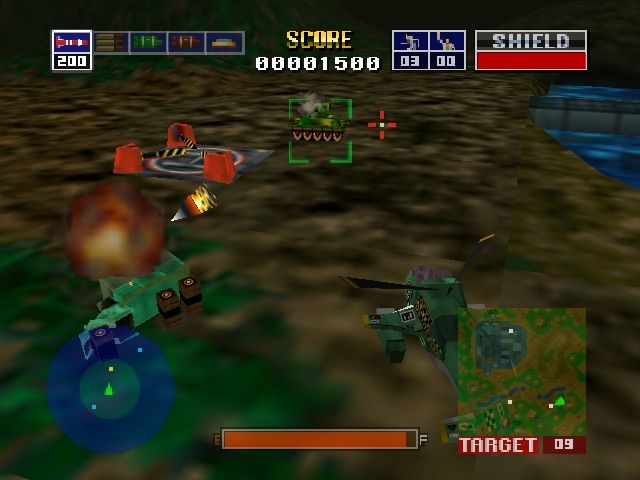 Pantallazo de Chopper Attack para Nintendo 64