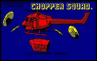 Pantallazo de Chopper Squad para Amstrad CPC