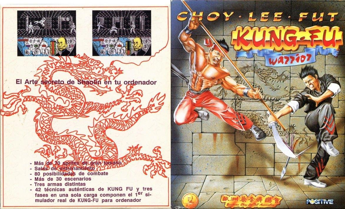 Caratula de Choy Lee Fut / Kung-Fu Warrior para Amstrad CPC