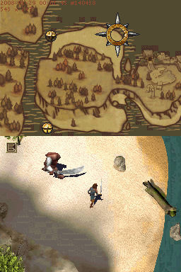 Pantallazo de Chronicles of Narnia: Prince Caspian, The para Nintendo DS