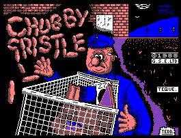 Pantallazo de Chubby Gristle para Amstrad CPC