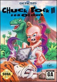 Caratula de Chuck Rock II: Son of Chuck para Sega Megadrive
