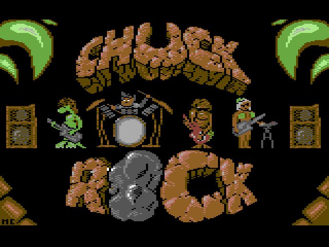 Pantallazo de Chuck Rock para Commodore 64