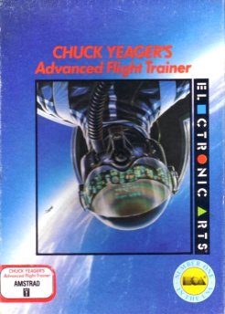 Caratula de Chuck Yeager's Advanced Flight Trainer para Amstrad CPC