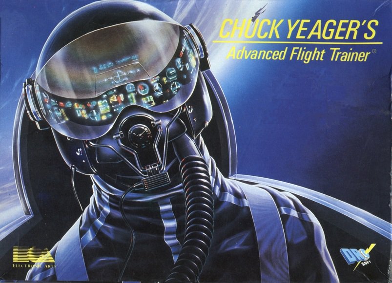 Caratula de Chuck Yeager's Advanced Flight Trainer para MSX