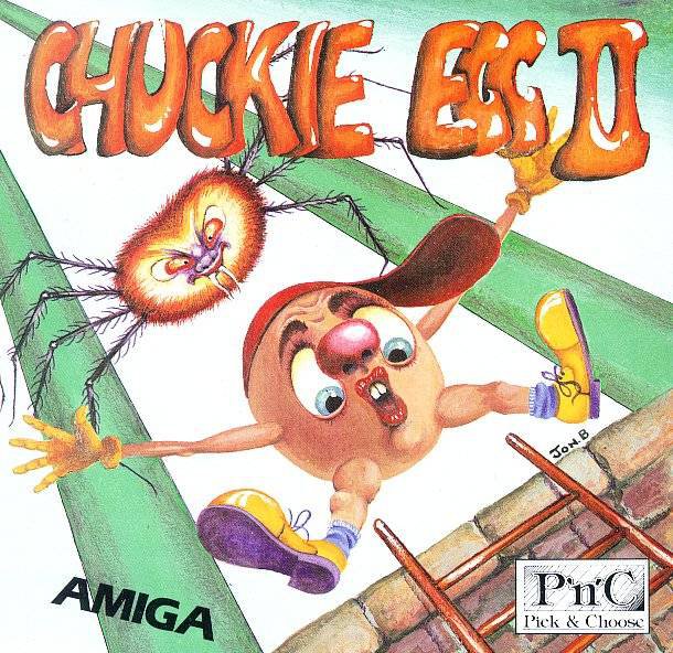 Caratula de Chuckie Egg II para Amiga