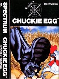 Caratula de Chuckie Egg para Spectrum