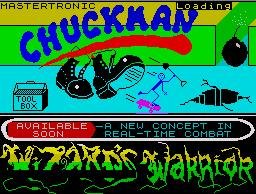 Pantallazo de Chuckman para Spectrum