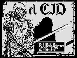 Pantallazo de Cid, El para MSX