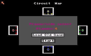 Pantallazo de Circuit War para Amiga