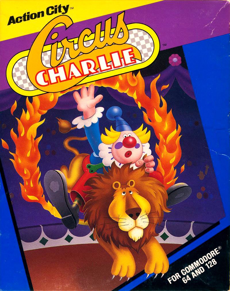 Caratula de Circus Charlie para Commodore 64