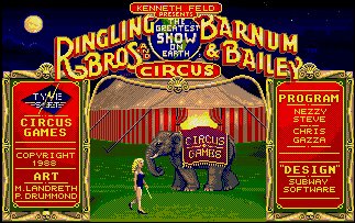 Pantallazo de Circus Games para Amiga