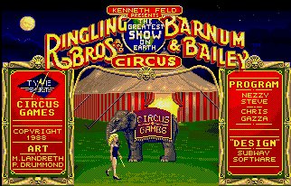 Pantallazo de Circus Games para Atari ST