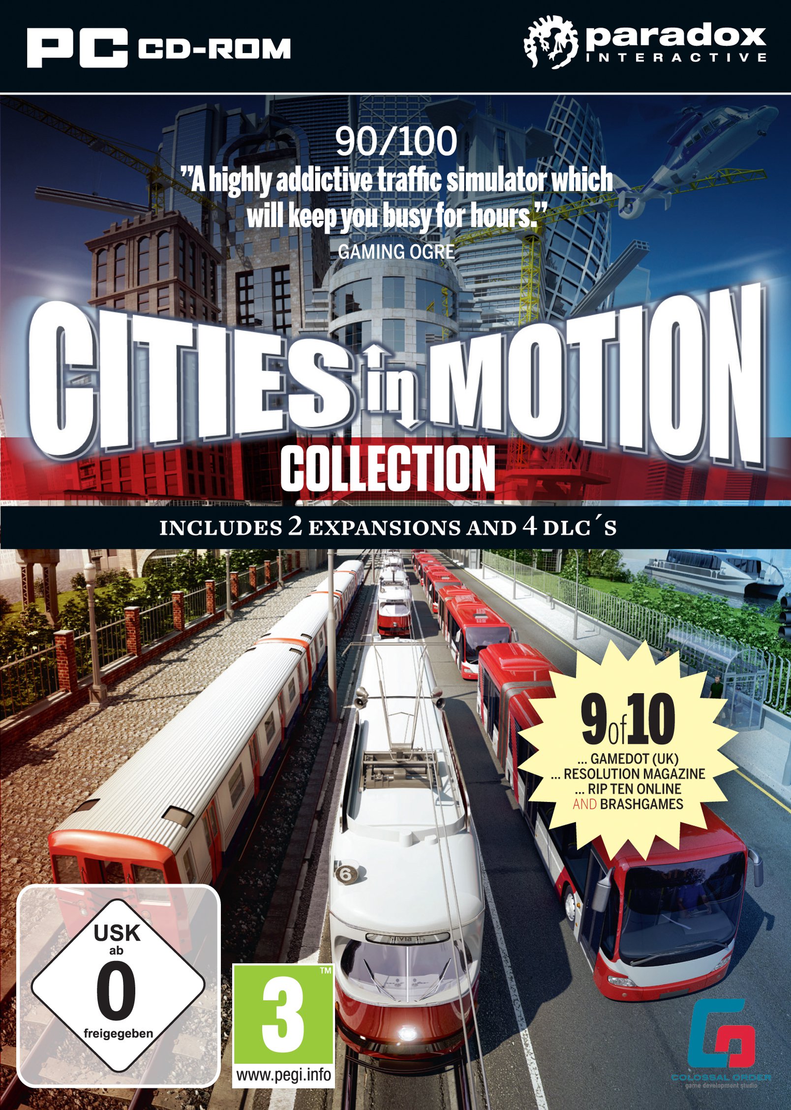 Caratula de Cities In Motion Complete Collection para PC