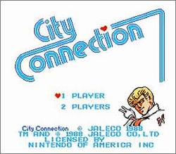 Pantallazo de City Connection para Nintendo (NES)