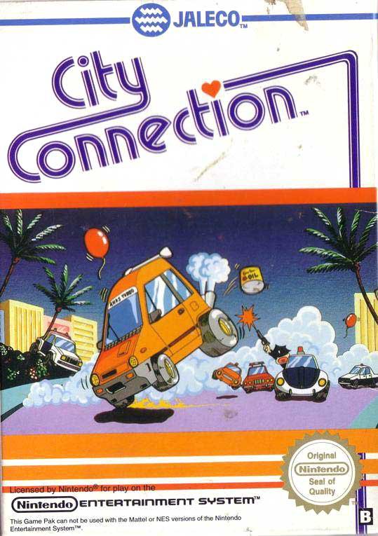 Caratula de City Connection para Nintendo (NES)
