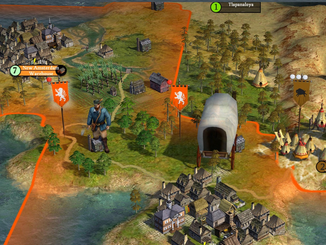 Pantallazo de Civilization IV: Colonization para PC