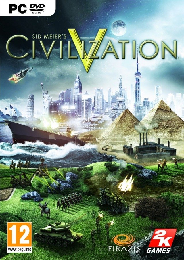 Caratula de Civilization V para PC