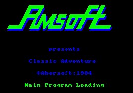 Pantallazo de Classic Adventure para Amstrad CPC