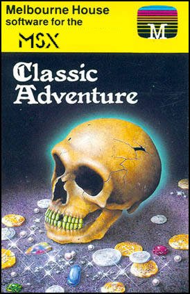 Caratula de Classic Adventure para MSX