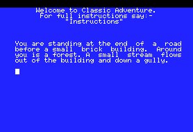 Pantallazo de Classic Adventure para MSX