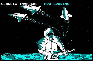 Pantallazo de Classic Invaders para Amstrad CPC