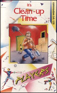 Caratula de Clean Up Time para Commodore 64