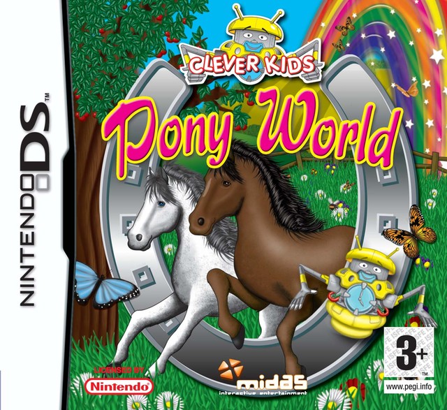 Caratula de Clever Kids: Pony World para Nintendo DS