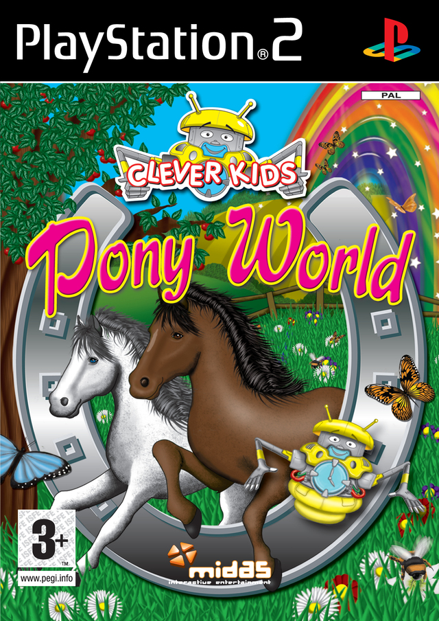 Caratula de Clever Kids: Pony World para PlayStation 2